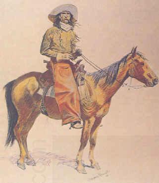 Frederick Remington Arizona Cowboy oil painting picture
